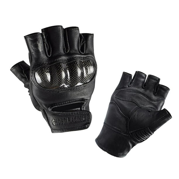 Guantes Moto Tranpirable Guantes Cuero Verano Invierno Para