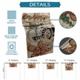 thumbnail image 6 of Beige Woode Christmas Table Runner 120 Inches Long Farmhouse Dress Scarves, Xmas Tree Gingerbread Snowman Winter Dining Tablerunner for Coffee Table/Kitchen Island/Party Décor, 13" x 120", 6 of 8