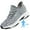 Grey, variant on Men's Height Increasing Trainers, Lightweight Mesh Running Shoes With Lace-Up Design For Leisure