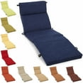 thumbnail image 2 of Blazing Needles 93475-REO-SOL-17 72 x 24 in. Solid Polyester Outdoor Chaise Lounge Cushion, Merlot, 2 of 5