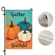 thumbnail image 4 of Bandera de doble cara para el jardín otoñal 12x18 pulgadas - Decoración exterior exterior de calabaza con hoja de arce para jardín y patio, 4 of 7