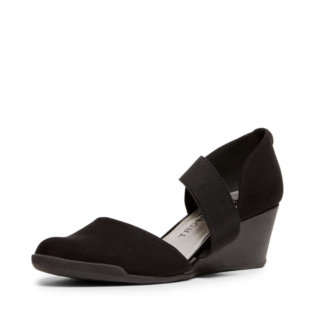 Zapato Anne Klein Tara con Cuña para Mujer Negro/Multi