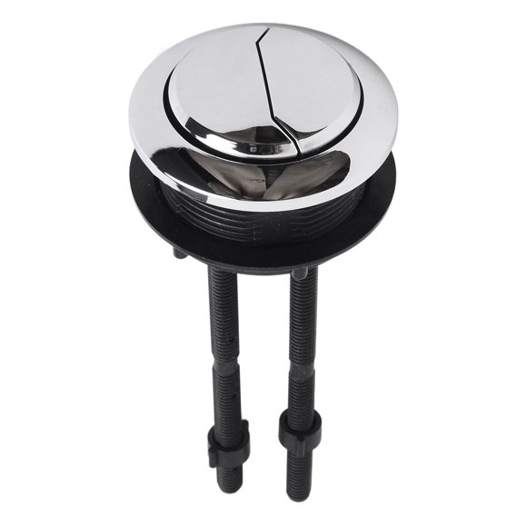 Round Dual Flush Toilet Tank Button Flush Toilet Tank Valve Bathroom Accessories