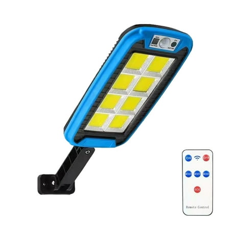 

Hfyihgf Solar Street Light IP65 Waterproof Dusk To Da-wn with Motion Sensor LED Security Flo-od Light for Parking Lot Remote Control with 240 COB Lamp Beads