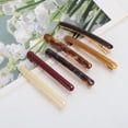 thumbnail image 5 of Unique Bargains 1 Pc Duckbill Clip Acetate Hair Clips Coffee Color, 5 of 5