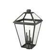 thumbnail image 5 of 4 Light Outdoor Post Mount In Transitional Style-33.75 Inches Tall And 19.5 Inches Wide-Black Finish Z-Lite 579Phxlxs-Bk, 5 of 6