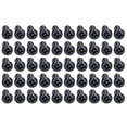 thumbnail image 3 of Pan Machine  Fastener 50pcs DIN 7985 Steel Pan Head Machine Screw Fully Threaded Black Zinc Plated  Fastener, 3 of 8