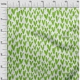 thumbnail image 3 of oneOone Rayon Green Fabric Valentine Heart Fabric For Sewing Printed Craft Fabric By The Yard 56 Inch Wide, 3 of 5