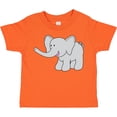 thumbnail image 3 of Inktastic Cute Elephant Boys or Girls Toddler T-Shirt, 3 of 5