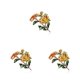 thumbnail image 4 of Guardurnaity Broche de flor estética, alfiler de pecho, aniversario de boda, vacaciones, joyería hecha a mano, regalo personalizado para madre, amarillo Type1 NO1 Guardurnaity CBP233144, 4 of 6