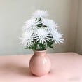 thumbnail image 5 of Multicolor Artificial Chrysanthemum Bouquet, Realistic Faux Flowers for Tomb Sweeping Funeral Memorial Service, 5 of 7