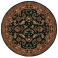 thumbnail image 2 of Safavieh Heritage Valery Oriental Wool Area Rug, Dark Green/Gold, 4' x 4' Round, 2 of 11