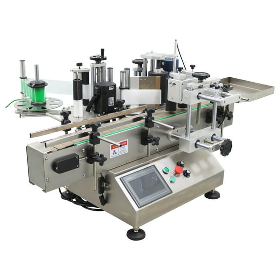 LT-150 Automatic Desktop Conveyor Round Bottle High Speed Labeling Machine 110V