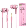 thumbnail image 1 of Auriculares para teléfono móvil con subwoofer deportivo VPB S12, control por cable, auriculares con cable y micrófono, 1 of 5