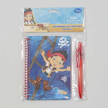 STATIONERY SET W/PEN POLY BAG JAKE & PIRATES, Case Pack of 48