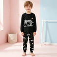 thumbnail image 2 of Takafot Toddler Boys Pajamas Monster Truck Cotton Kids Dinosaur 2 Piece Planets Pjs Sleepwear Clothes Sets 2-9 Years Boys Pajamas, 2 of 8