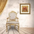 thumbnail image 3 of Rauscher, Michel 26x26 Gold Ornate Wood Framed with Double Matting Museum Art Print Titled - Evening Ritual, 3 of 4