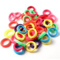 thumbnail image 3 of Monebena 100 Pcs Elastic Hair Ties,Baby Hair Ties,Mini Hair Bands  Rubber Bands Colored Girls Ponytail Holders,Cotton Hair Ties for Baby Kids,Colorful, 3 of 8
