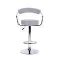 thumbnail image 2 of Heavenly Collection Adjustable Stool with stainless steel base SET OF 3, 2 of 4