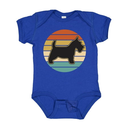 

Inktastic Scottie Dog Vintage Scottish Terrier Gift Baby Boy or Baby Girl Bodysuit