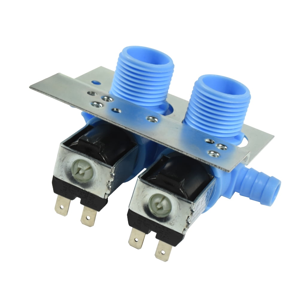 HQRP Washing Machine Water Inlet Valve w/Bracket Compatible with