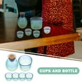 thumbnail image 2 of UPKOCH Japanese Sake Set with Glass Cups and Bottle for Home Use Lightweight Easy to Clean 1 Set, 2 of 8