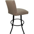 thumbnail image 2 of Swivel Metal Extra Tall Stool Sommerville 34" Seat - Basin Beige Fabric - Black, 2 of 4