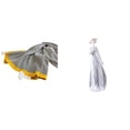 thumbnail image 1 of Manta A Rayas Y Elegante Figura De Dama De Porcelana Para Dormitorio De Estilo Rústico Moderno, Sofá Cama, Silla, Decoración Del Hogar Y Adorno De Estante Nórdico., 1 of 8