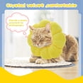 thumbnail image 6 of Cat Recovery Collar - Cute Sun Flower Neck Cat Cones After Surgery,Adjustable Cat E Collar,Surgery Recovery Elizabethan Collars for Kitten and Cats, 6 of 7
