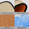 thumbnail image 2 of 2-Piece Kitchen Mat Set Non Slip Washable Floor Mats Decorative Rugs for Kitchen Sink Laundry Horseback in The Desert Illustration, 2 of 7