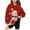 Red, variant on GERsome Christmas Hoodie Unisex Boys Girls Xmas Snowman Print Pullover Hoodie Christmas Novelty Casual Sweatshirt 4-14 Years (Size 4-5 Years)