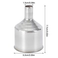 thumbnail image 3 of Womens Camping Funnel Water Bottle Filler Hose Spray Bottle Funnel Stainless Steel Mini Funnel For Micro Oil Bottle Bowl Piece 14mm Glass Lotion Filling compatible with Machine 18mm Bowl Piece Female, 3 of 9