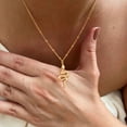 thumbnail image 3 of GDCOIN Snake Necklaces 14K Gold Plated Trendy CZ Jewelry for Women, 3 of 8