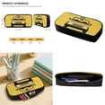 thumbnail image 7 of Kuiaobaty Taxi Pattern 3 Pcs Backpack Set with Pencil Case for Kids Boys 17 Inch Backpack and Lunch Bag Set with Bottle Holder Multi Pockets Bookbag with Pencil Bags for School Camping, 7 of 7