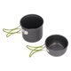 thumbnail image 3 of Olla Para Acampar, Mango Plegable, Antiescaldadura, De Metal Duradero, Para Acampar, Para Viajes, Para Acampar, Para Picnic ANGGREK Camping Cooking Pots, 3 of 8
