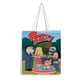 thumbnail image 1 of American Dad Bolso de tela con estampado de lienzo para mujer, bolsa de compras reutilizable y estética, con cremallera interior, regalo para mujer,40*45cm., 1 of 6
