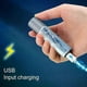 thumbnail image 3 of Mini Flashlight USB Rechargeable LED Flashlight Waterproof Telescopic Powerful Zoom Torch Lamp Outdoor Emergency Portabl Torches, 3 of 5