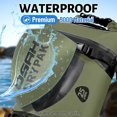 thumbnail image 2 of 25L Waterproof Dry Bag - Motorcycle Luggage Tail Bag with Straps for Back Seat, Roll Top Lightweight Waterproof Backpack Sack for Travel, Swimming, Boating, Kayaking, Camping and Beach, 2 of 5