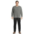 thumbnail image 5 of George Men’s & Big Men’s Lightweight Crewneck Shirt with Long Sleeves, Sizes S-3XL, 5 of 8