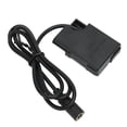 thumbnail image 3 of EL14 DC Coupler, External Full Decoding Dummy Battery With Power Supply Adapter, With Power Supply Adapter, Compatible With  D5100 D5200 100-240V, 3 of 8