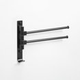 thumbnail image 4 of Homerr Bathroom Towel Rack Towel Holder Towel Rack Non Slip No Punching Strong Load Bearing Waterproof Space Saving Rustproof Wall Mount Rotating Towel Holder, 4 of 7