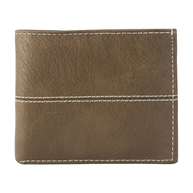 Cartera Para Hombre Mocka Napa Costura Sintetico Ruben Nueva Imagen
