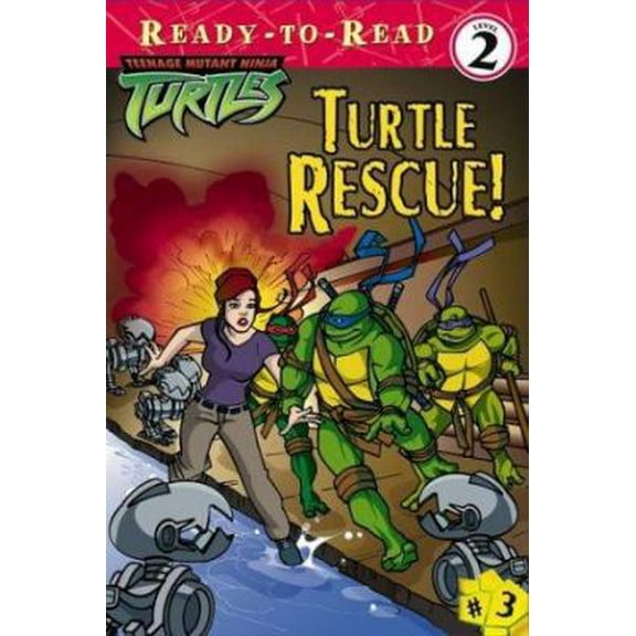 Pre-Owned Turtle Rescue! (Teenage Mutant Ninja Turtles Ready-To-Read) (Paperback) 0689870078 9780689870071