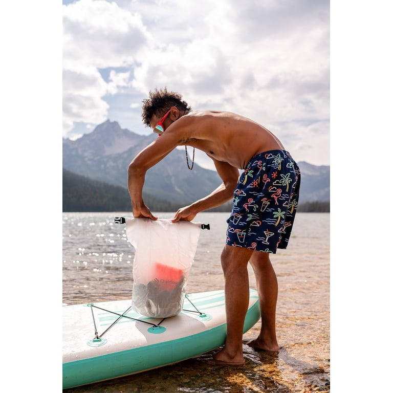 Clear Dry Bag with Roll-Top Closure photo 3