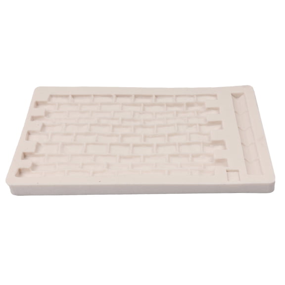 PATKAW Silicone Cake Mold Brick Wall Fondant Mould Cake Decorating Tools for Cake Chocolate Candy Making