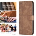 thumbnail image 7 of for Samsung Galaxy A42 5G Wallet Case, PU Leather Flip Folio Case with Card Holders Magnetic Closure Folding Adjustable Kickstand Vintage Phone Cover for Samsung Galaxy A42 5G, Brown, 7 of 7