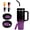 Black Purple, variant on 40 oz Tumbler with Handle and Straw Spout 2-in-1 Lid, Stainless Steel Travel Cup, Insulated Traveler Mug for Car Office Gym, Water Bottle for Cold Hot Beverage, Army Green