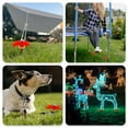 thumbnail image 6 of LHNFT Tent Stakes, 6PCS Heavy Duty Tent Stakes Pegs Outdoor Camping Windproof Professional Ground Stakes, Ground Anchors Screw, Screw in Tent Stakes, Camping Tents, Metal Threaded Tent Spikes, 6 of 9