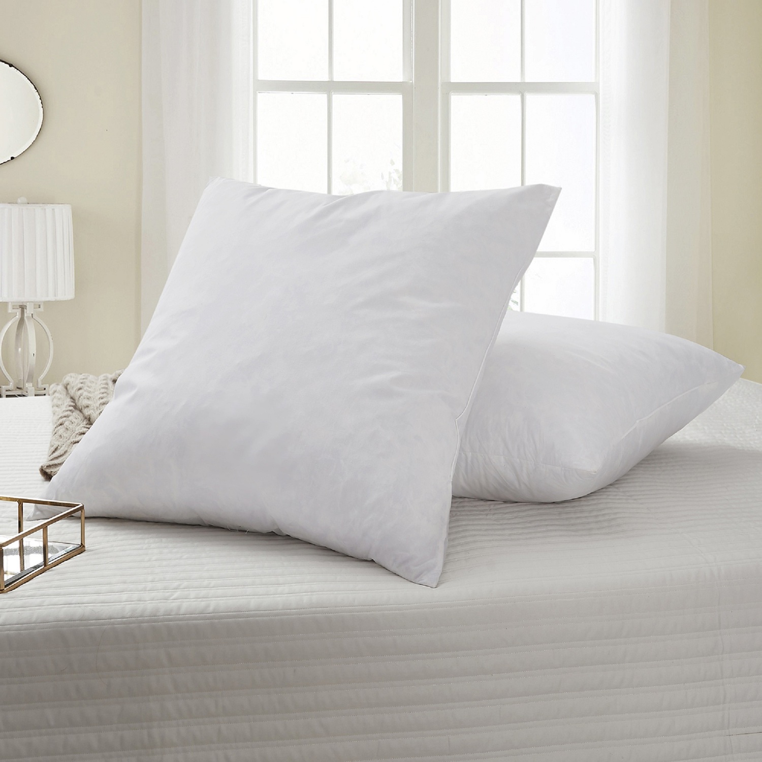 Serta Feather Euro Square Pillow