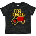 thumbnail image 3 of Inktastic Red Tractor Big Brother Boys Toddler T-Shirt, 3 of 5